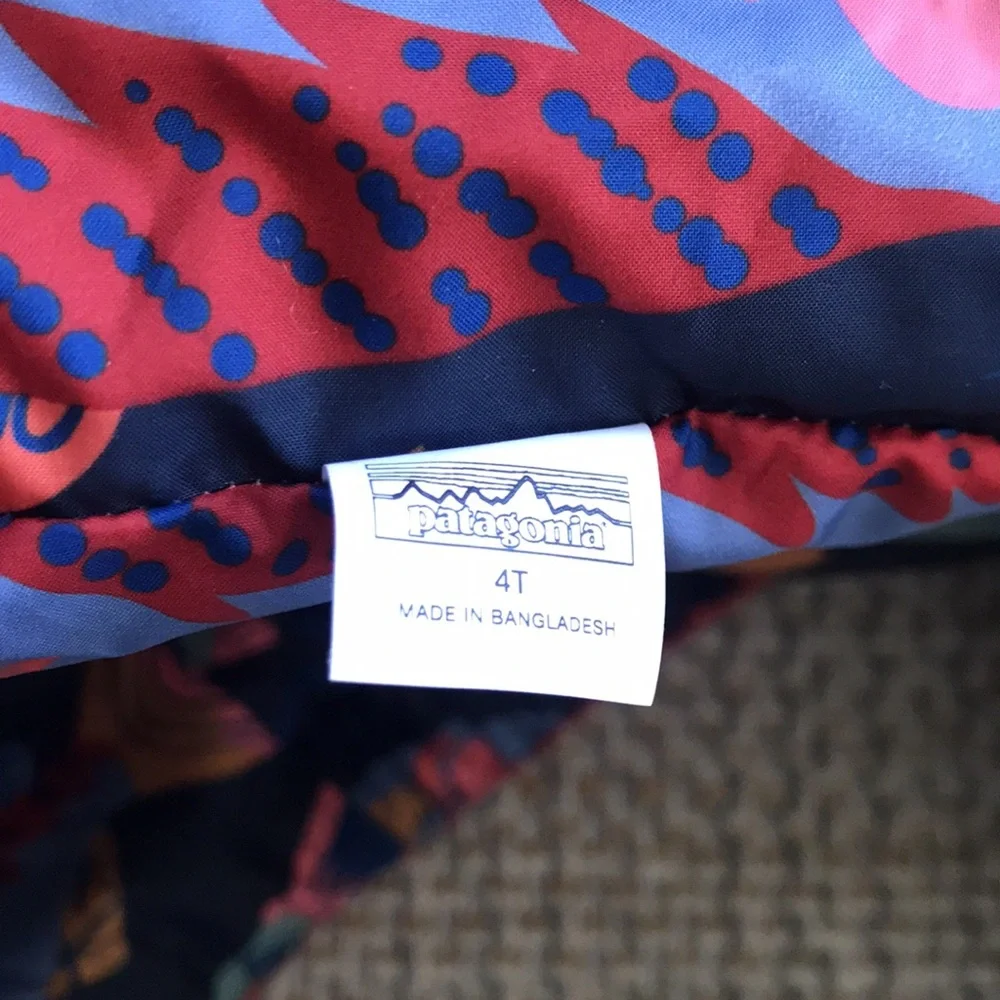 *Patagonia Puffer Jacket (size 4T)